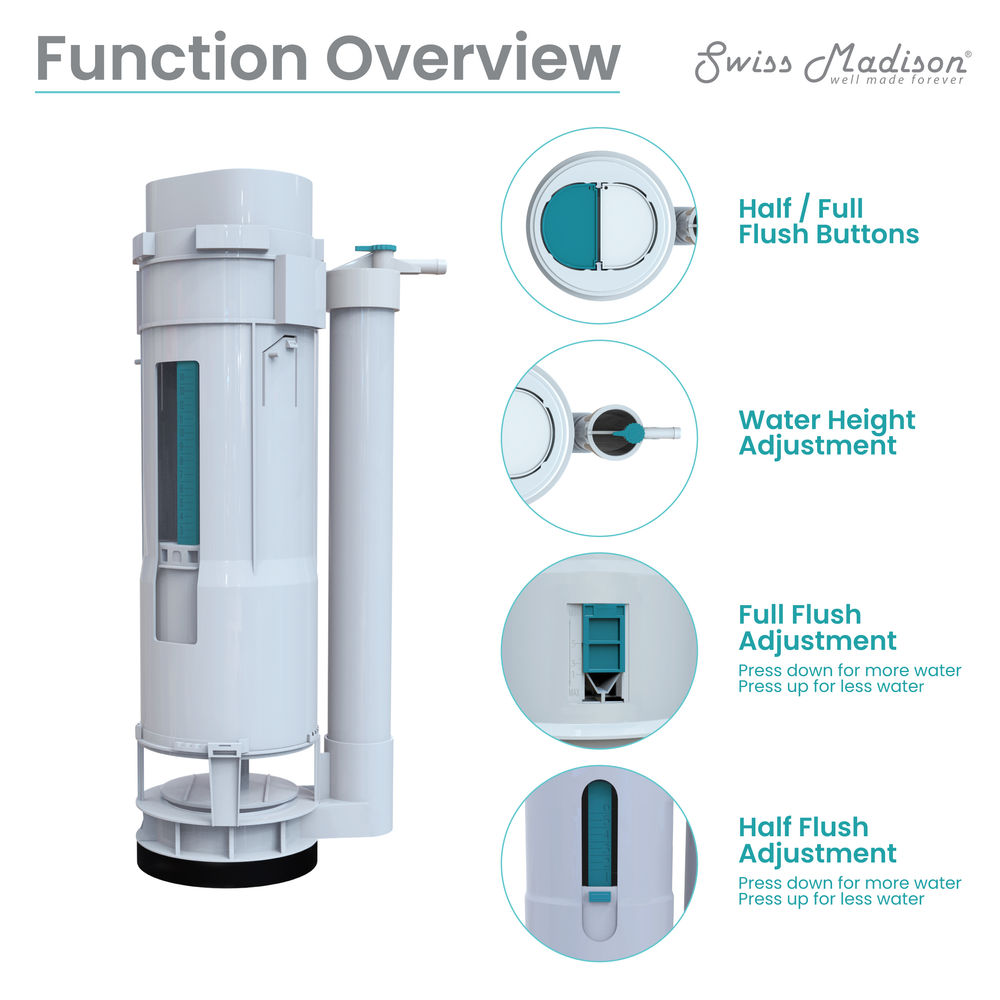 Elongated Flush Valve