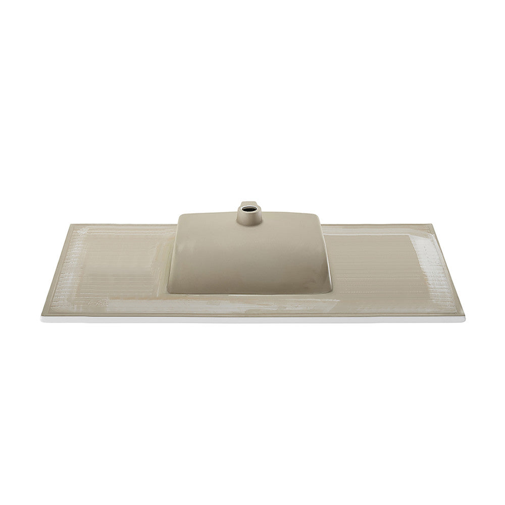 Voltaire 49 Vanity Top Sink with Single Faucet Hole