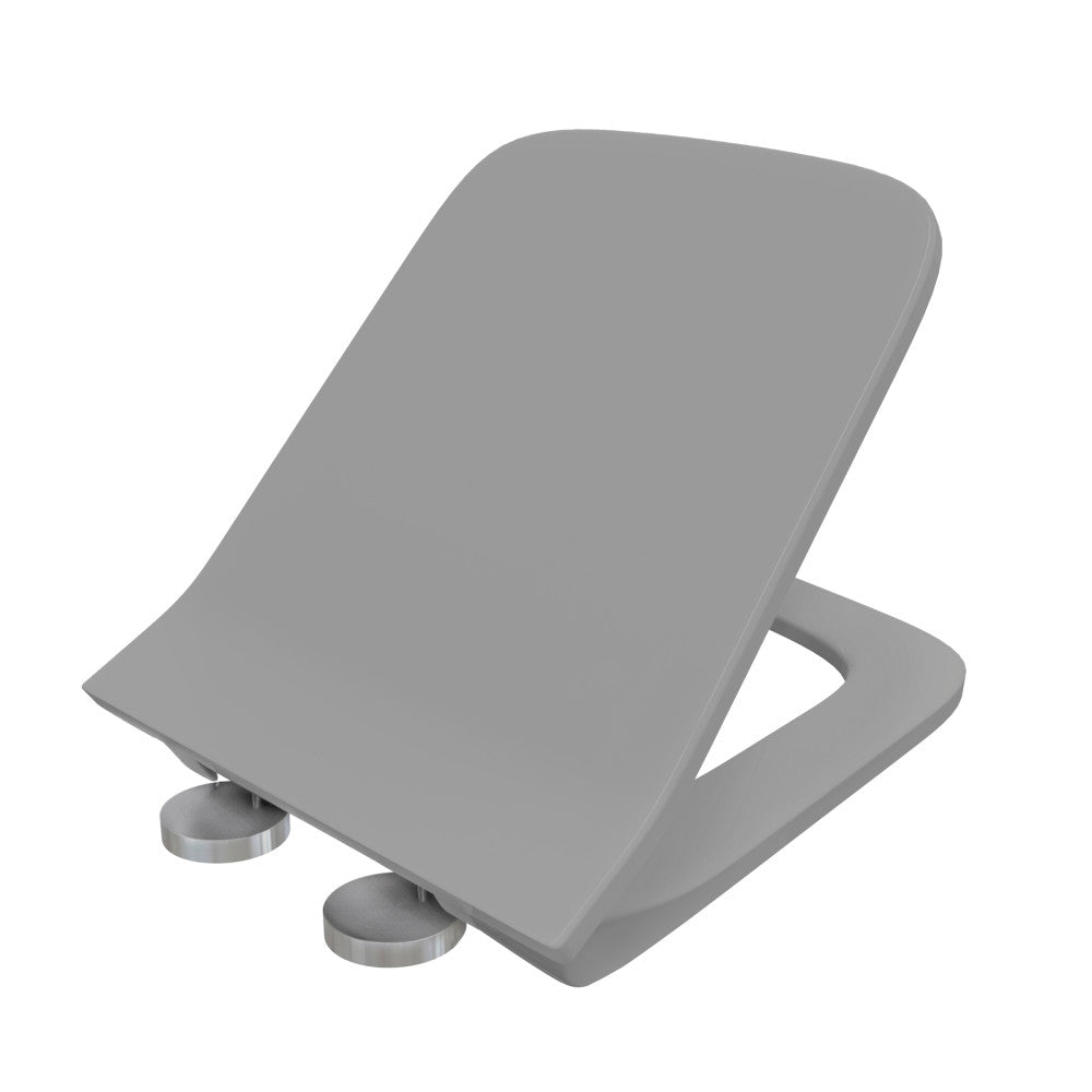 Quick Release Toilet Seat in Matte Gray (SM-1T256MG)