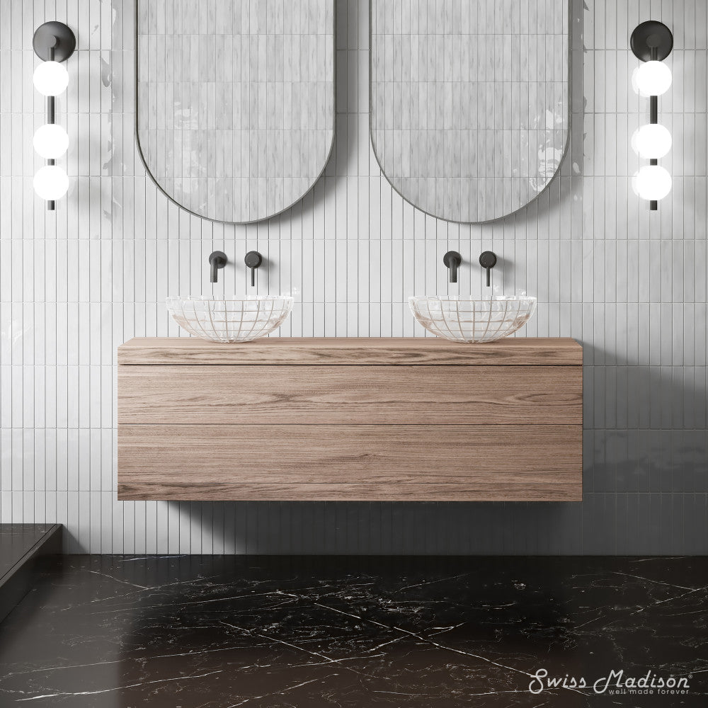 Virage 16.5" Round Glass Vessel Sink