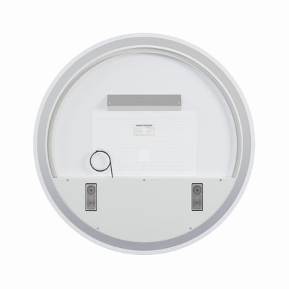 Monaco 32" Round LED Anti-Fog Smart Mirror with Bluetooth