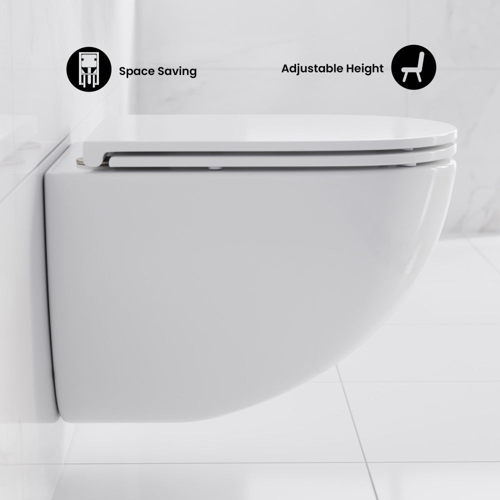 St. Tropez Wall-Hung Toilet Bowl Only