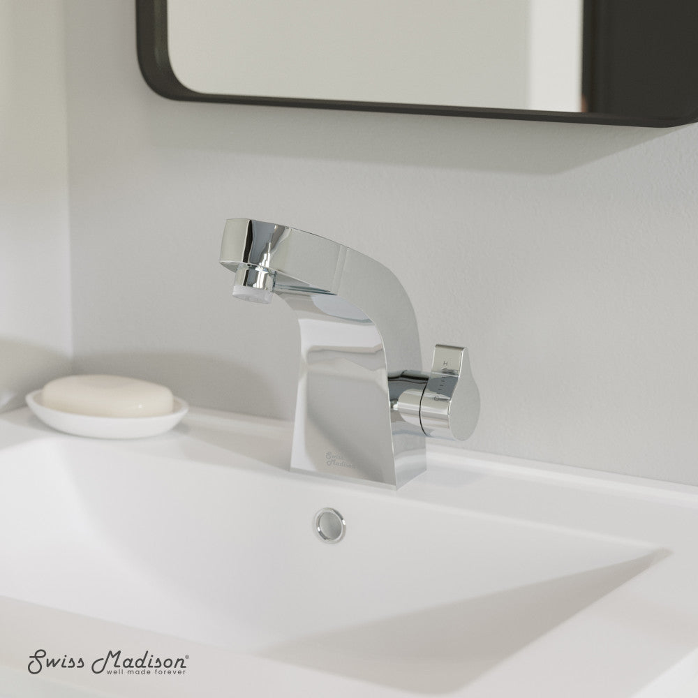Virage 7 Single Handle, Bathroom Faucet in Chrome
