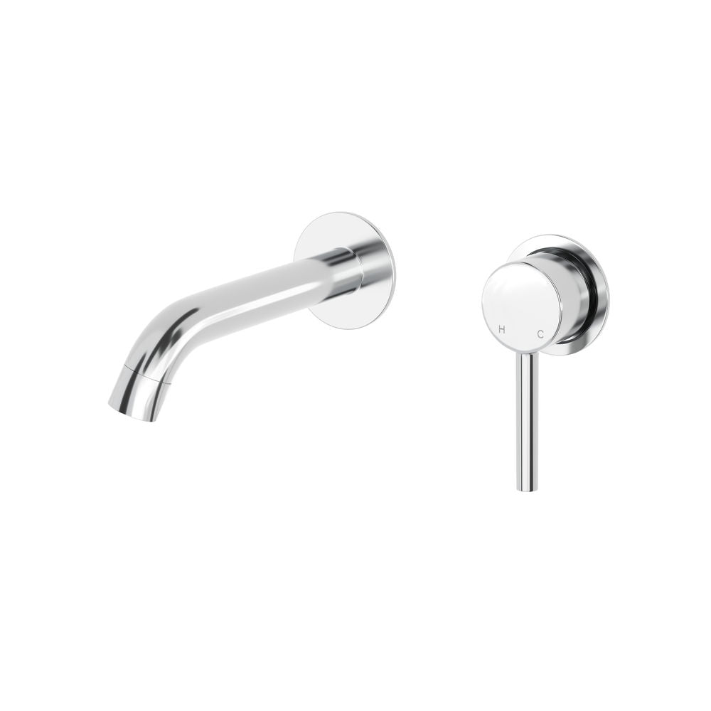 Ivy Single-Handle Wall Mount Bathroom Faucet in Polished Chrome