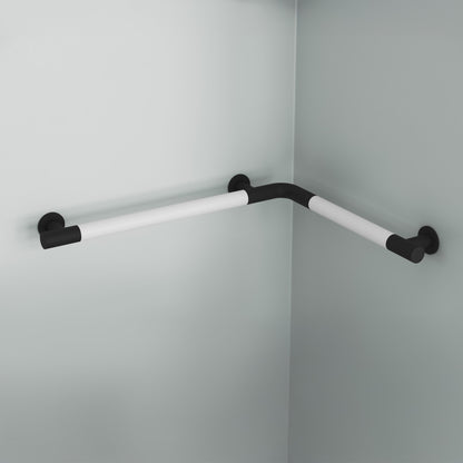 Auvergne 29" x 22" Right Angle Grab Bar in Matte Black