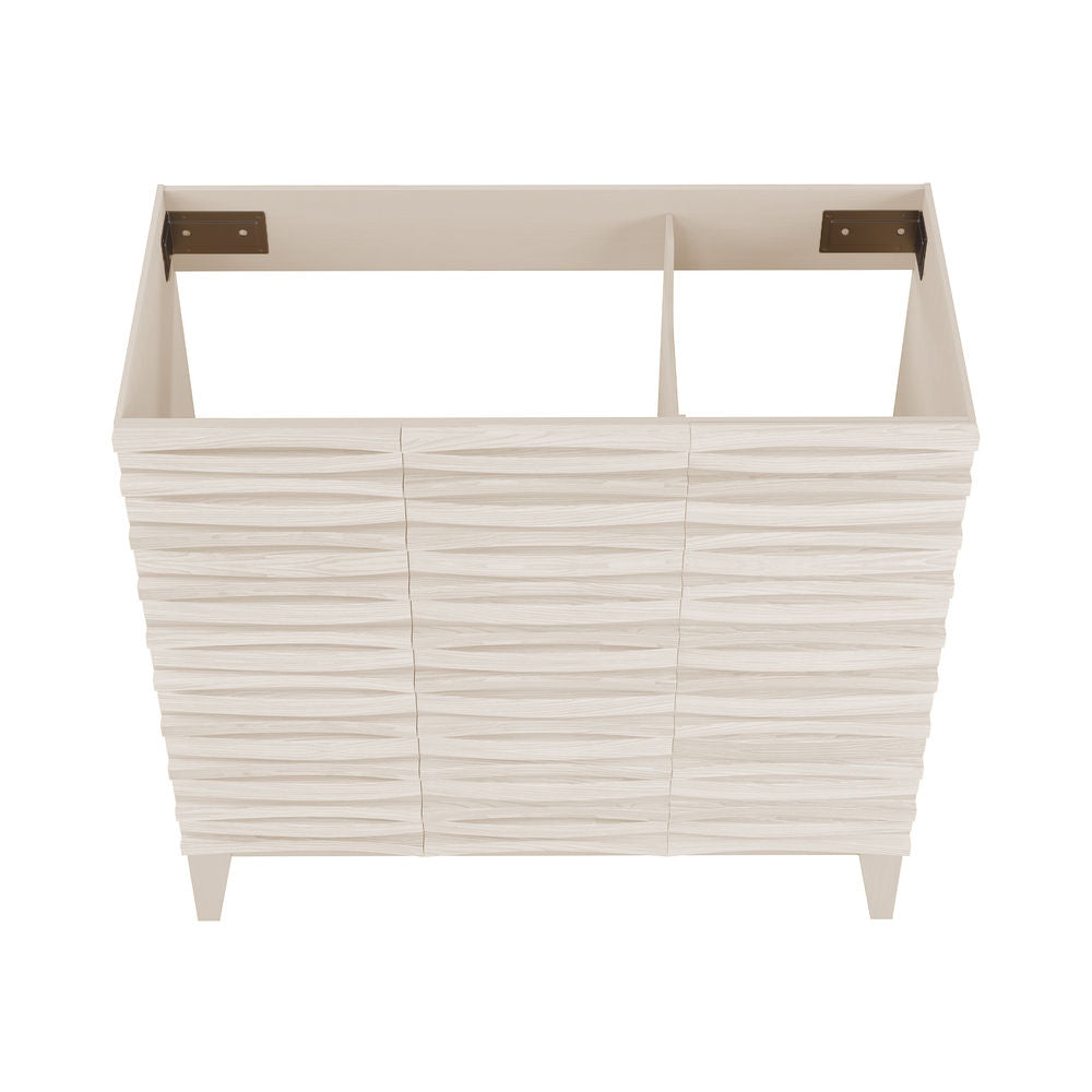 Cascade 36'' Bathroom Vanity in White - Cabinet