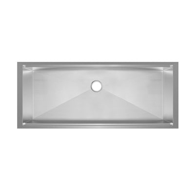 Rivage 45 x 19 Single Basin Undermount Kitchen Workstation Sink
