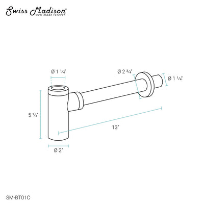 Claire 24" Rectangle Console Sink with Faucet, Drain, P-trap included, with Chrome Legs