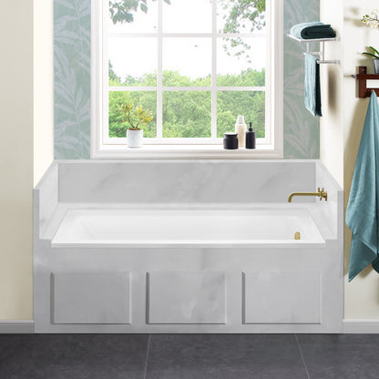 Voltaire 60" x 32" Right-Hand Drain Alcove Bathtub