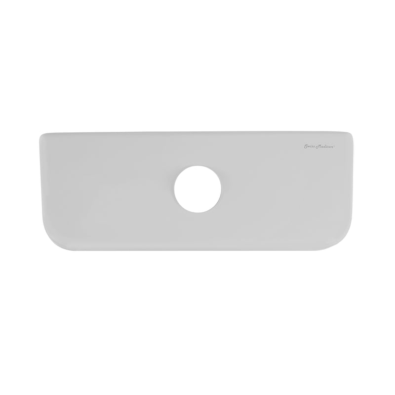 Carre Dual Flush Toilet Tank Lid Matte Grey