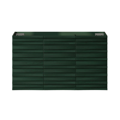 Cascade 36" Wall-Mounted Bathroom Vanity Cabinet without Top in Green Oak