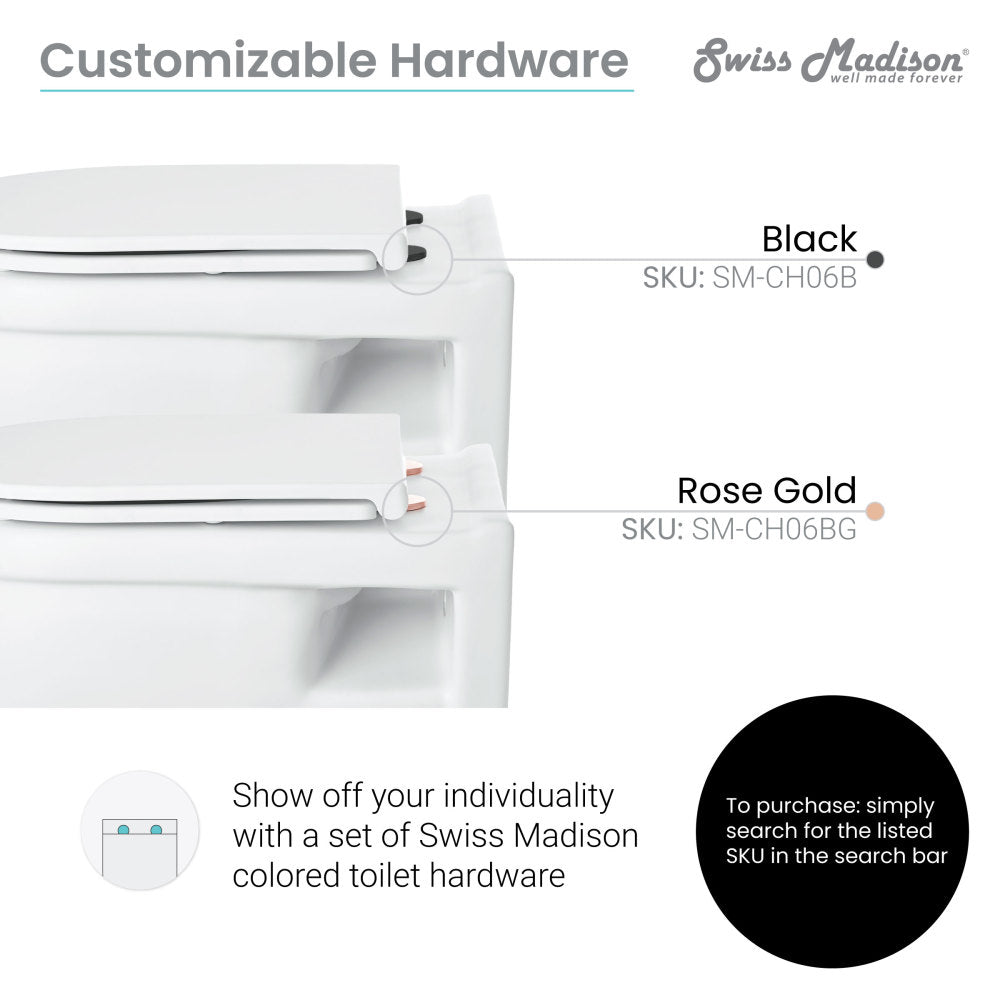 Elongated wall-hung toilet bowl in matte white, minimalist design with concealed trapway.