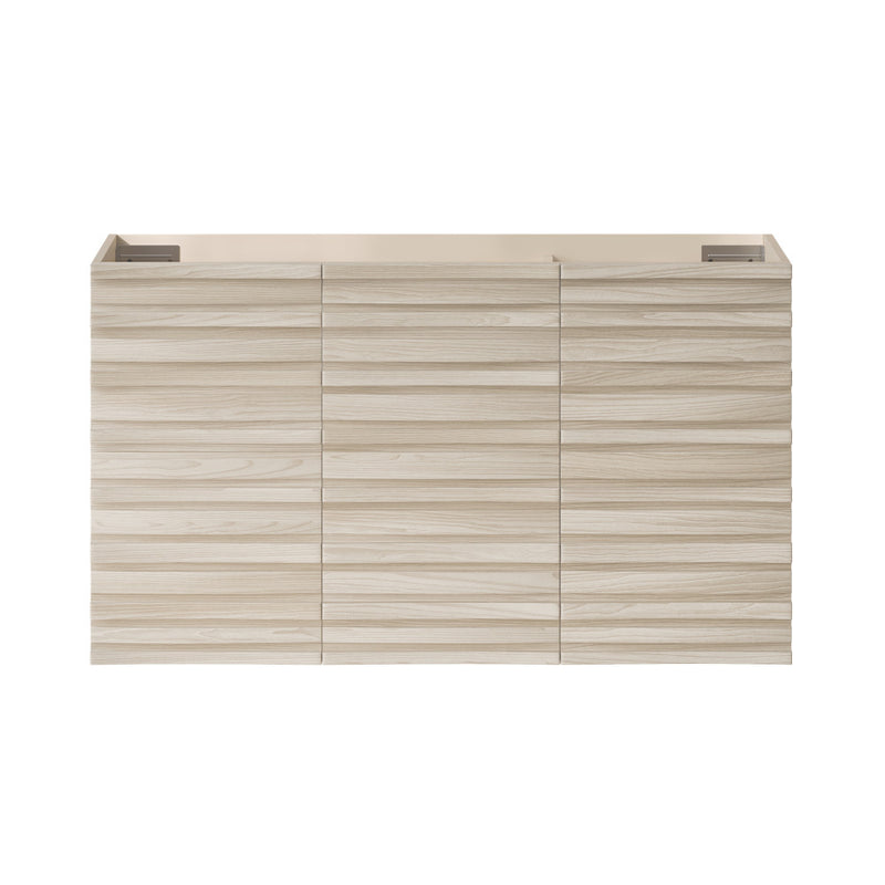 Cascade 36" Wall-Mounted Bathroom Vanity Cabinet without Top in White Oak