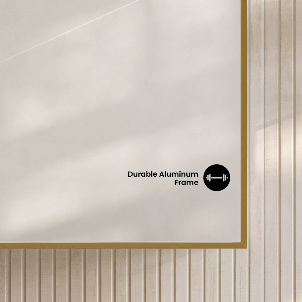 Porte 20 x 30 Arched Recessed/Wall Mount Medicine Cabinet with Mirror in Gold