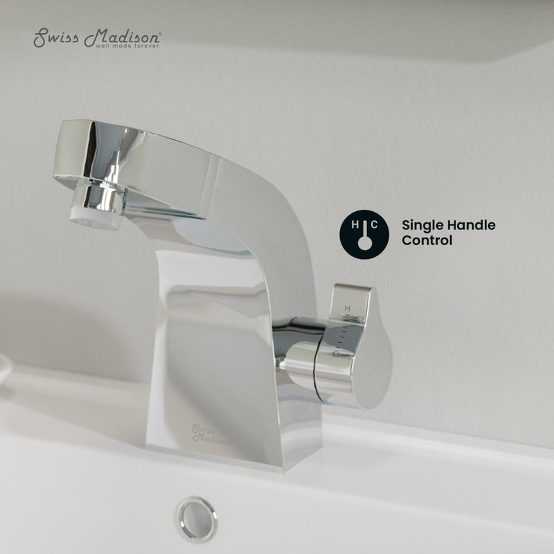Virage 7 Single Handle, Bathroom Faucet in Chrome