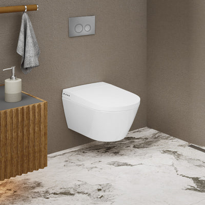 Pur Smart Wall-Hung Toilet with Bidet Bundle (SM-ST080, SM-WCB02)