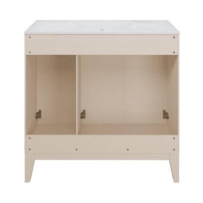 Cascade 36'' Bathroom Vanity in White