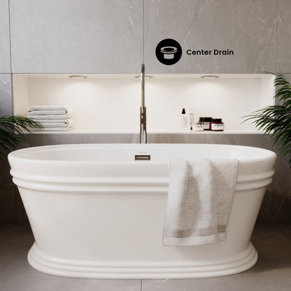 Santorini 60" Freestanding Tub