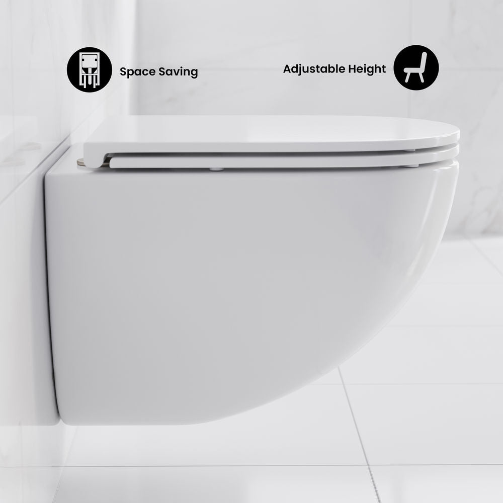 St. Tropez Wall Hung Toilet Bundle (SM-WT449, SM-WC424, SM-WC001C)