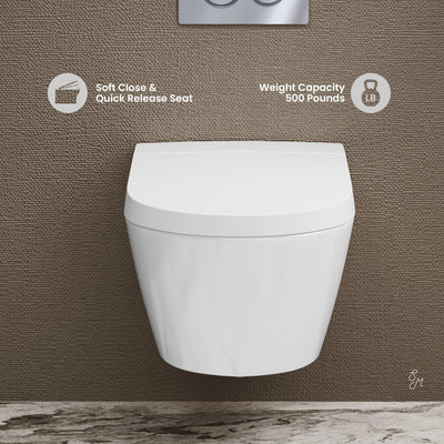 Pur Smart Wall-Hung Toilet with Bidet Bundle (SM-ST080, SM-WCB02)