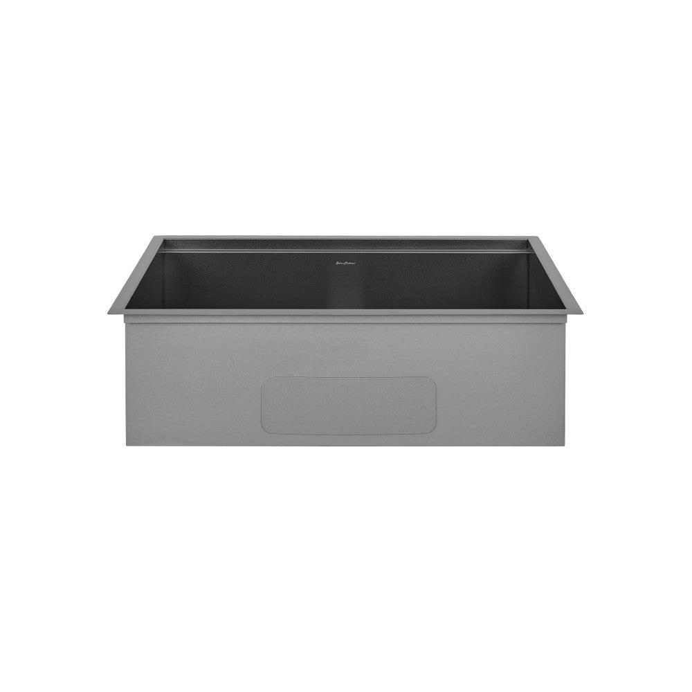 Tourner 32" 18 Gauge Stainless Steel Undermount Kitchen Sink in Polished Chrome