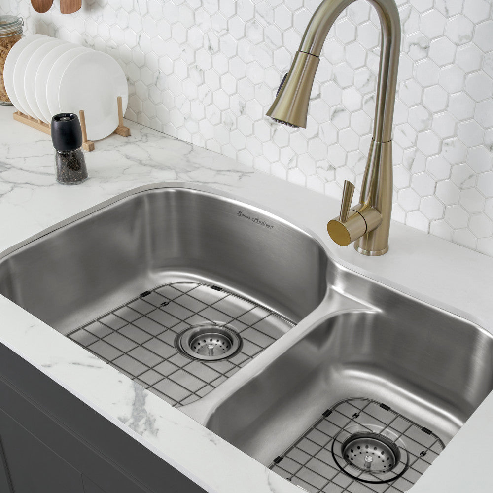 Stainless Steel, Undermount Kitchen Sink Grid for 33 x 22 Sinks