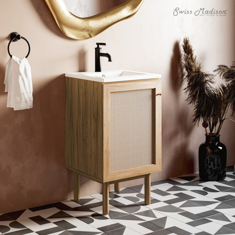 Influencer Picks banner - Swiss Madison bathroom lifestyle shot
