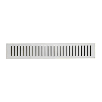 Voltaire 18" Stainless Steel Linear Shower Drain in Chrome