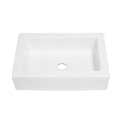 Voltaire Ceramic Rectangle Vessel Sink