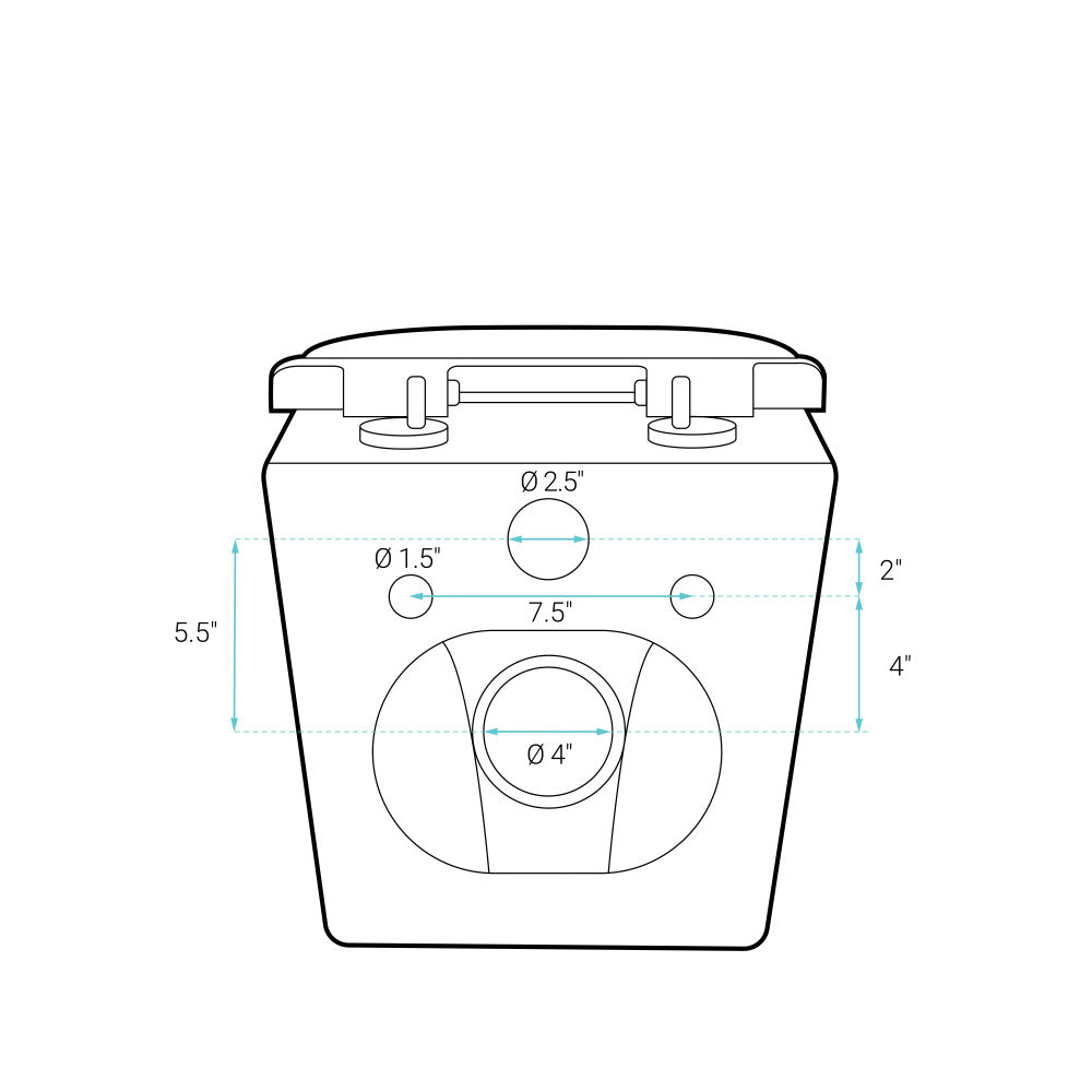 Calice Wall-Hung Round Toilet Bowl