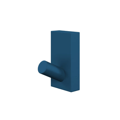 Monaco Concrete Bathroom Robe Hook in Royal Blue