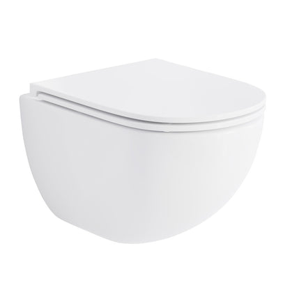 St. Tropez Wall-Hung Toilet Bowl Only in Matte White