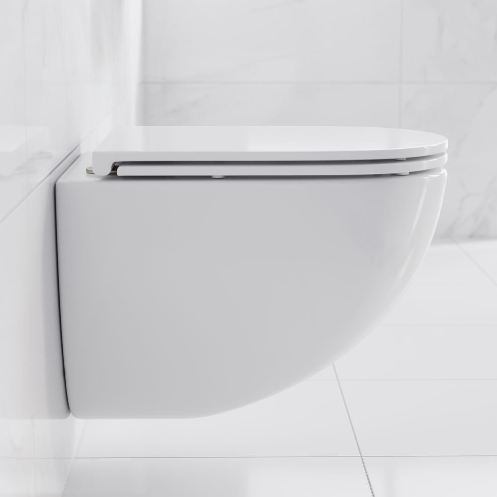 St. Tropez Wall Hung Toilet Bundle (SM-WT449, SM-WC424, SM-WC001C)