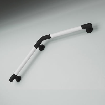 Auvergne 18" x 18" Angled Grab Bar in Matte Black
