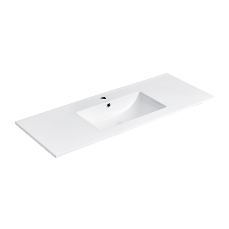 48" Vanity Sink Top in Glossy White