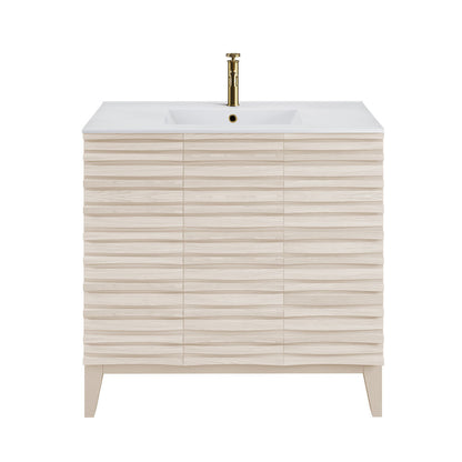 Cascade 36'' Bathroom Vanity in White