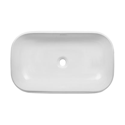 Chateau 28 Rectangle Ceramic Vessel Sink