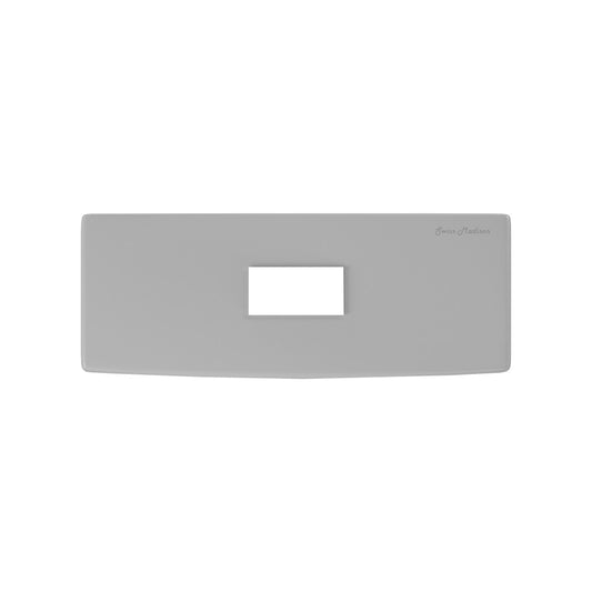 Dreux Dual Flush Toilet Tank Lid Matte Gray