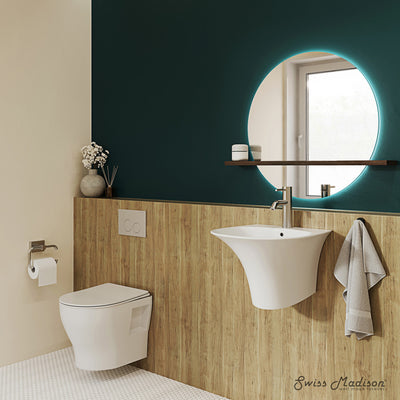 Ivy 19" Wall-Mount Bathroom Sink