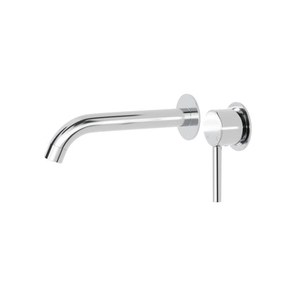 Ivy Single-Handle Wall Mount Bathroom Faucet in Polished Chrome