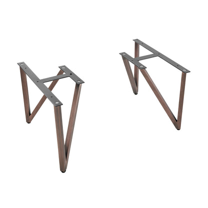 Annecy vanity legs in oil-rubbed bronze finish, sturdy replacement part for vanities.