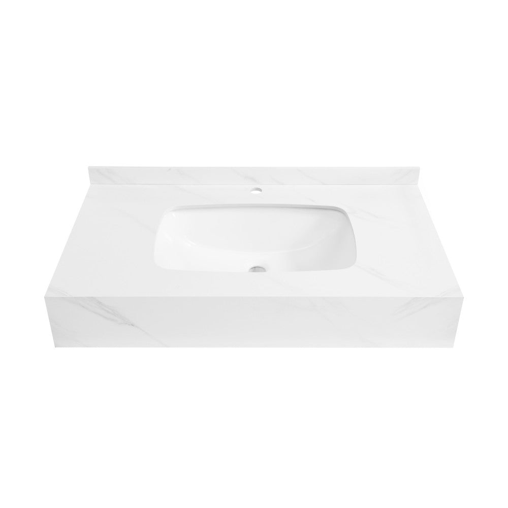 Avancer 36" Wall-Mounted Bathroom Sink