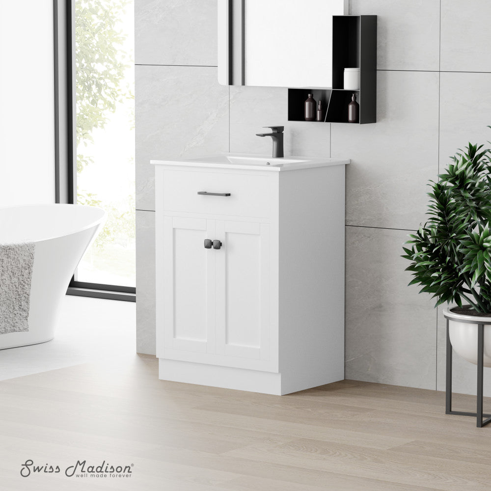 Burdon 24" Bathroom Vanity in White
