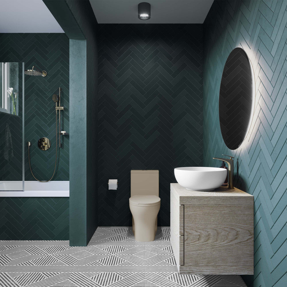 Sublime III One-Piece Round Toilet Vortex™ Dual-Flush 0.95/1.26 gpf in Bisque