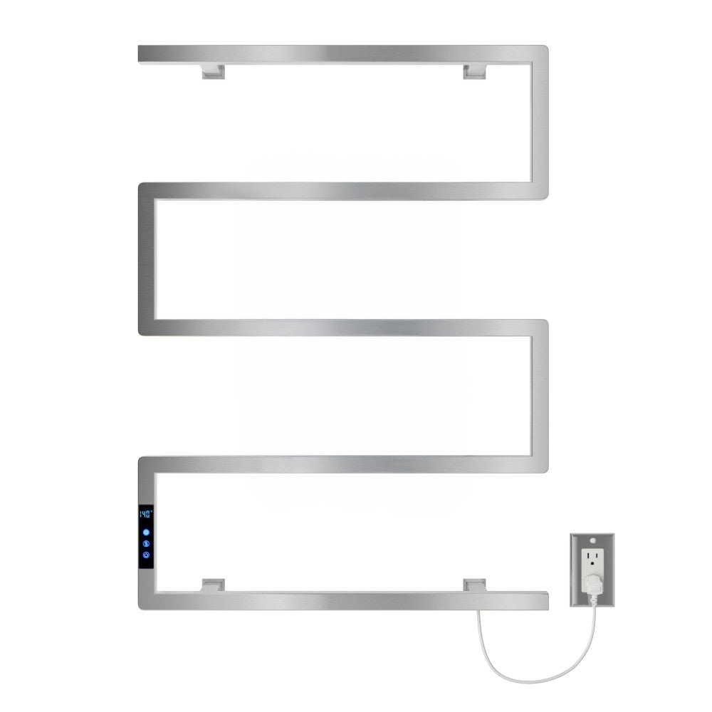 Voltaire 5-Bar Electric Towel Warmer in Chrome
