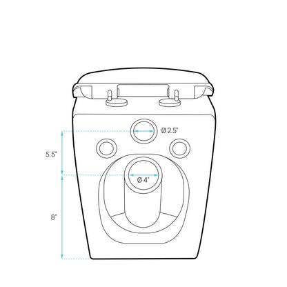 St. Tropez Wall Hung Toilet Bundle (SM-WT449, SM-WC424, SM-WC001C)