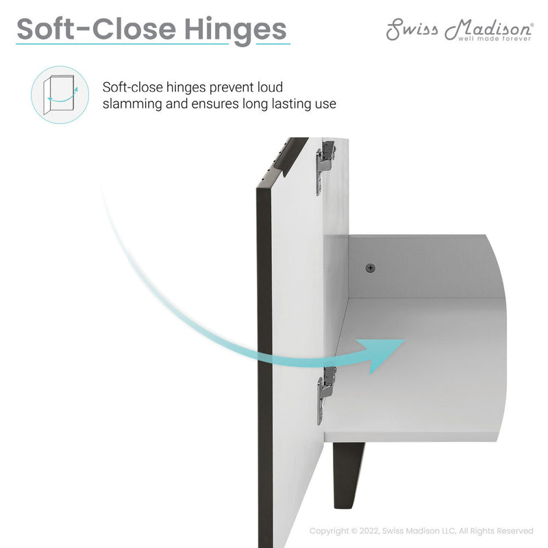 Bernay 24" Bathroom Vanity in Cedar Gray