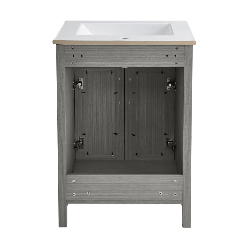 Calice 24" Bathroom Vanity in Carbon Gray