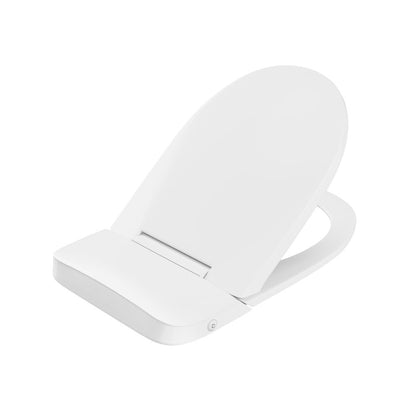 Hugo H Power Flush  Toilet 10" Rough-in 1 GPF Non-Electric ADA Toilet with Integrated Tank in Glossy White