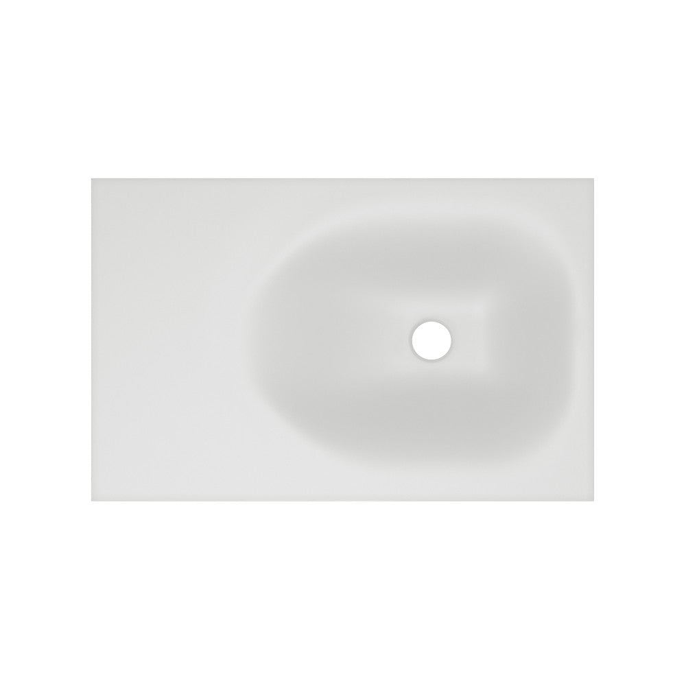 Lisse 24" Sink in Matte White  for SM-WSC112MW